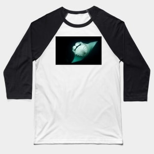 Manta Ray night Dive Baseball T-Shirt